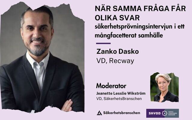 Profilbild för När samma fråga får olika svar – säkerhetsprövningsintervjun i ett mångfacetterat samhälle