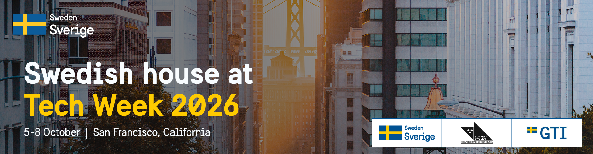 Header image for Swedish House at SF Tech Week