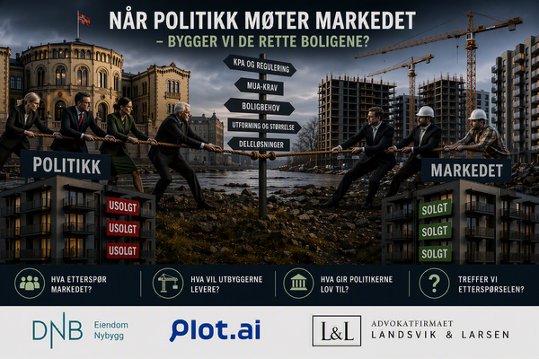 Profilbilde for Bygger vi de rette boligene? Utfordringer når politikk møter marked